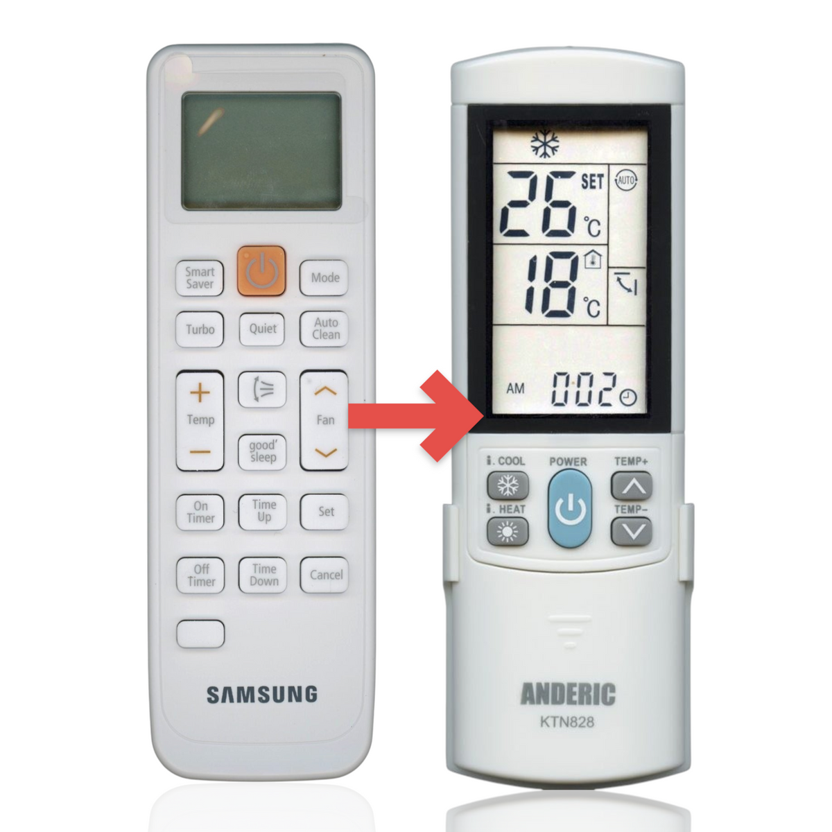 Samsung ARH5022 Air Conditioner Remote Control