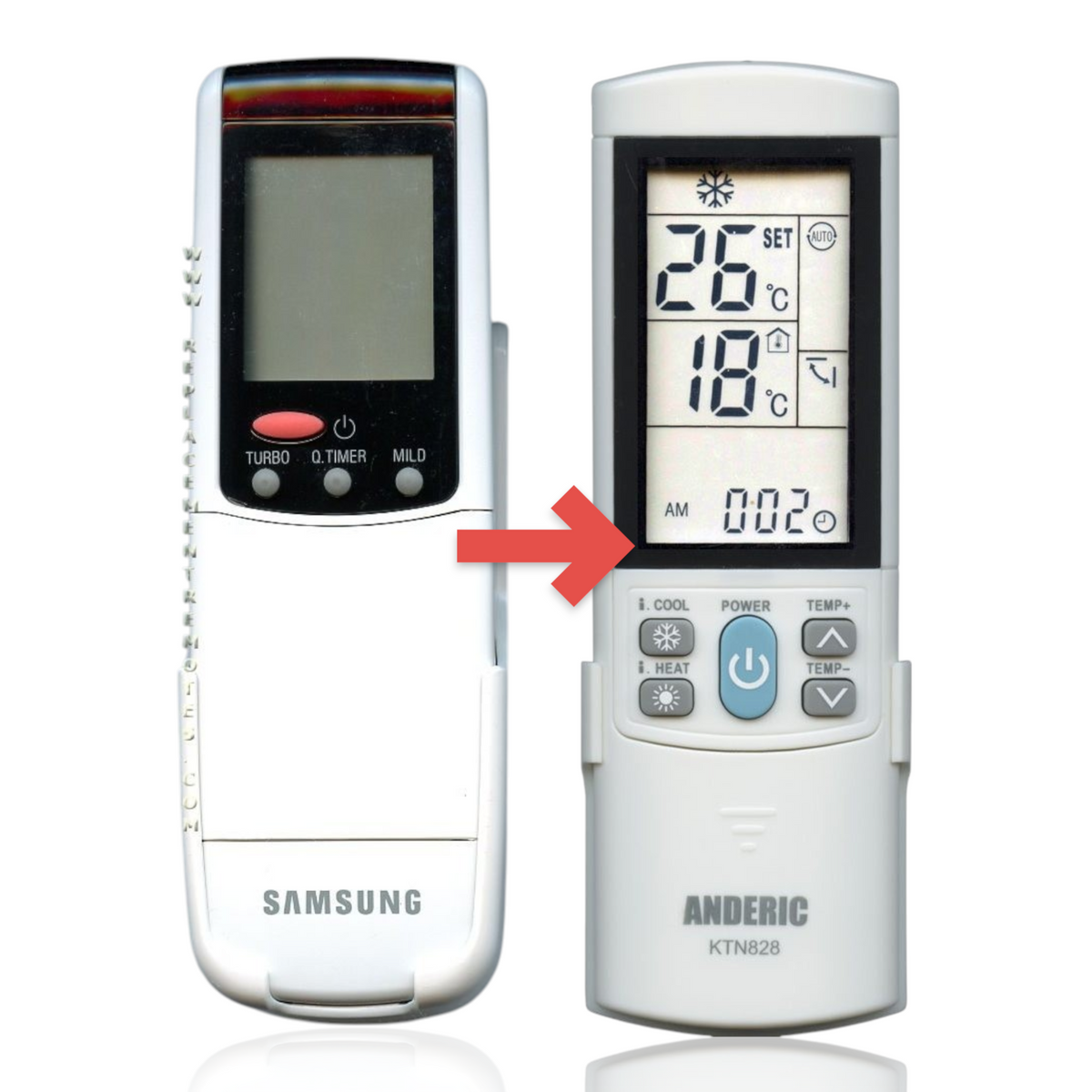 Samsung ARH81 Air Conditioner Remote Control