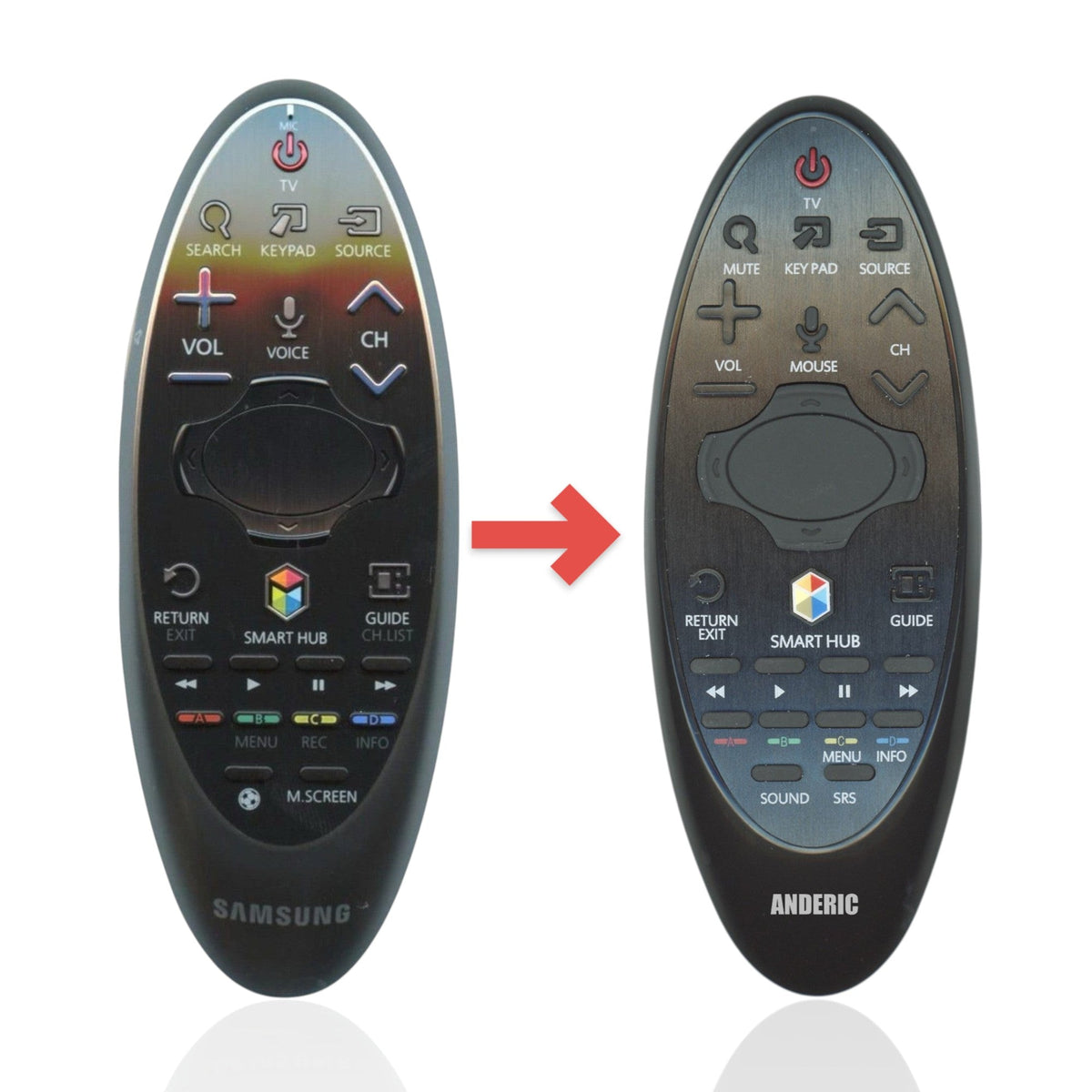 Samsung BN59-01181H / RMCTPH1AP1 Smart TV Remote Control | Wand | RF | VOICE - BN5901181H