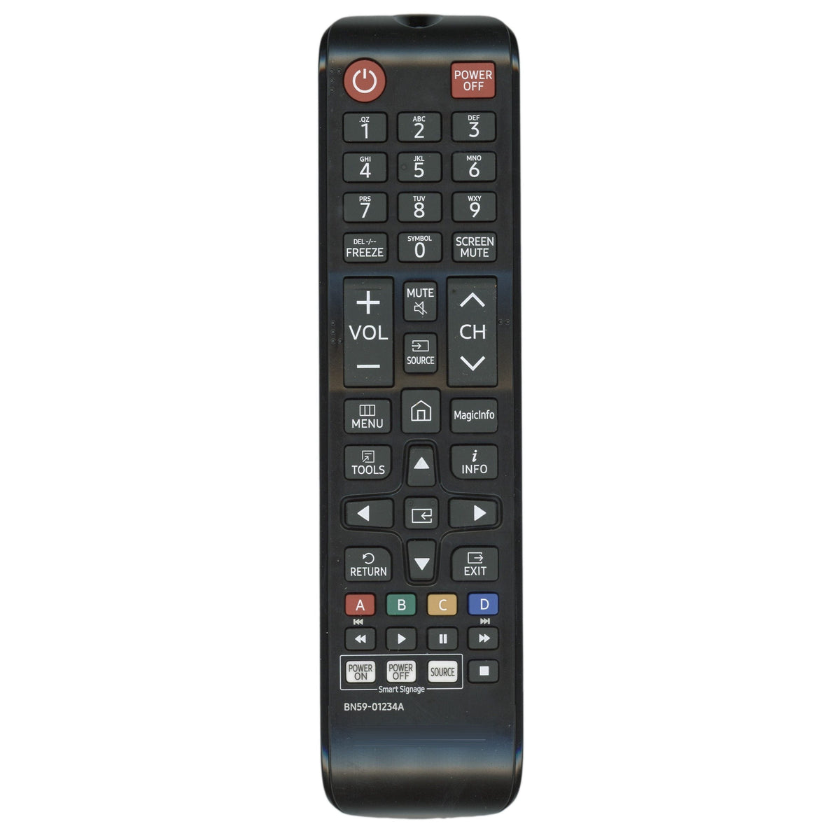 Samsung BN59-01234A 2015 IR Monitor Remote Control - BN5901234A