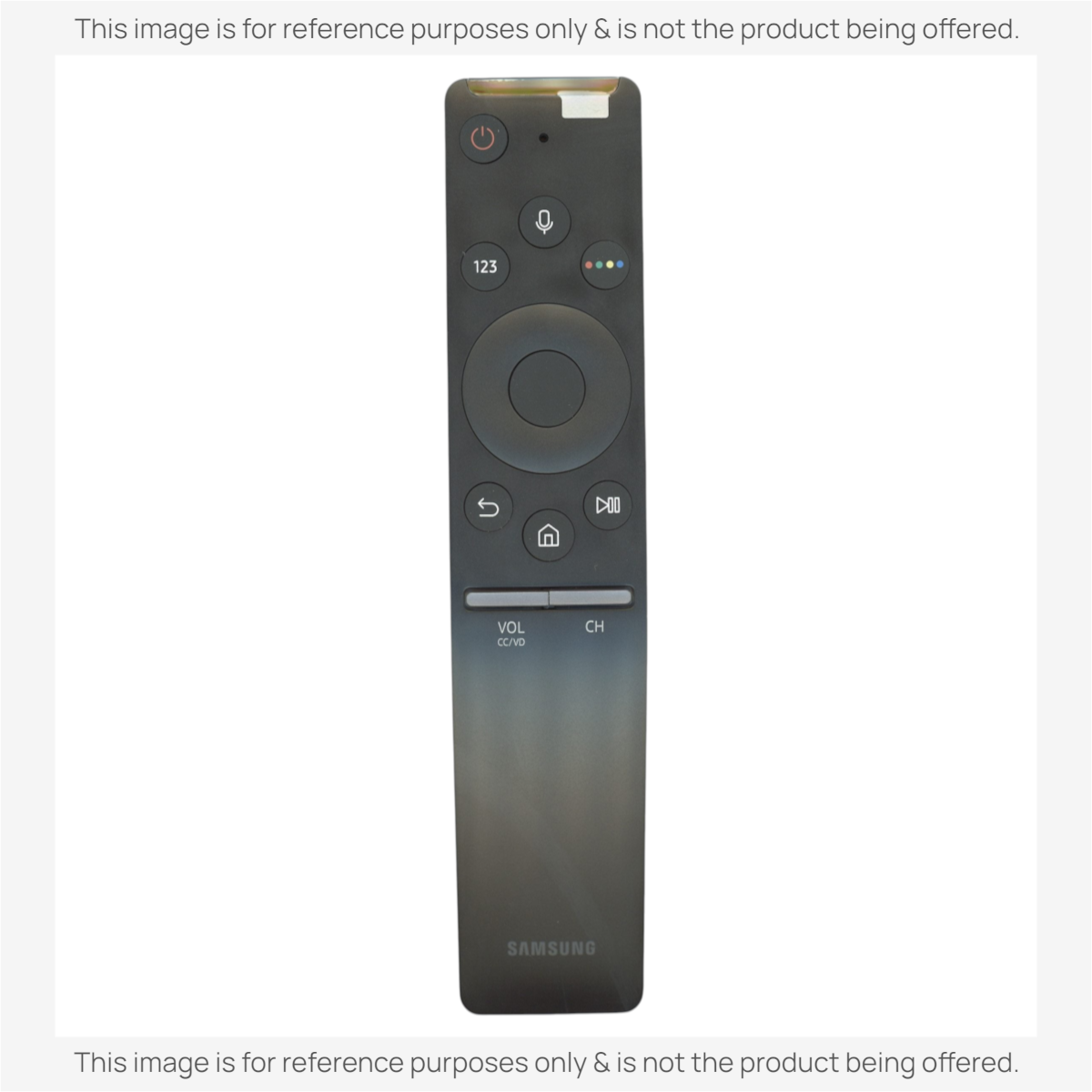 Samsung BN59-01300H Smart Touch TV Remote Control | 2018 | Voice | QLED | HDR10+ | Brushed Metal - BN5901300H