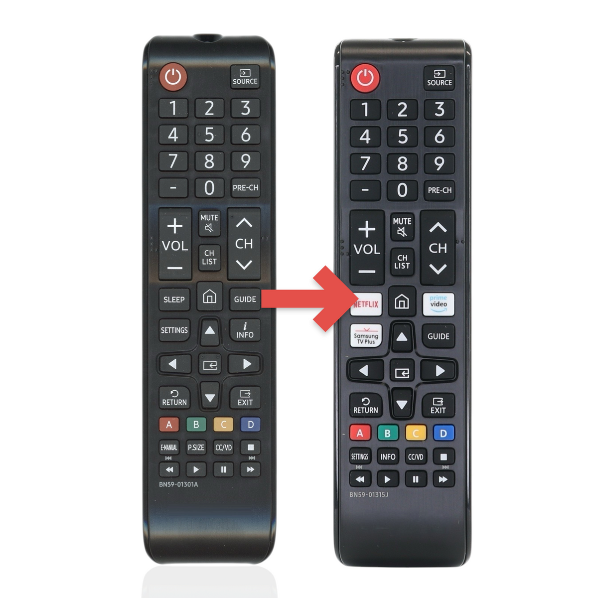 Samsung BN81-16878A / BN59-01301A Smart TV Remote Control | IR - BN8116878A