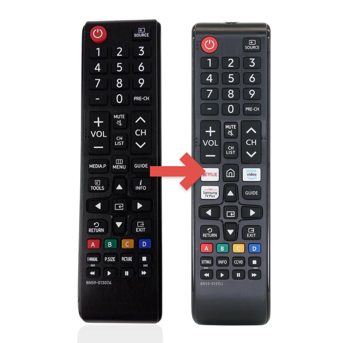 Samsung BN59-01307A IR TV Remote Control - BN5901307A