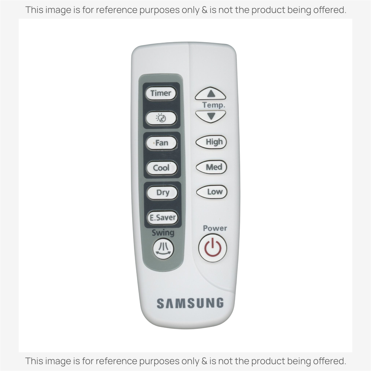 Samsung DB93-03027Q Universal In-Window Air Conditioner Remote Control - DB9303027Q