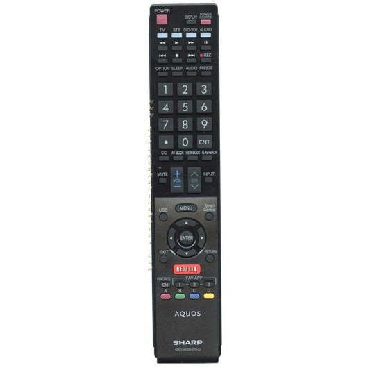 Sharp 600154000579G TV Remote Control