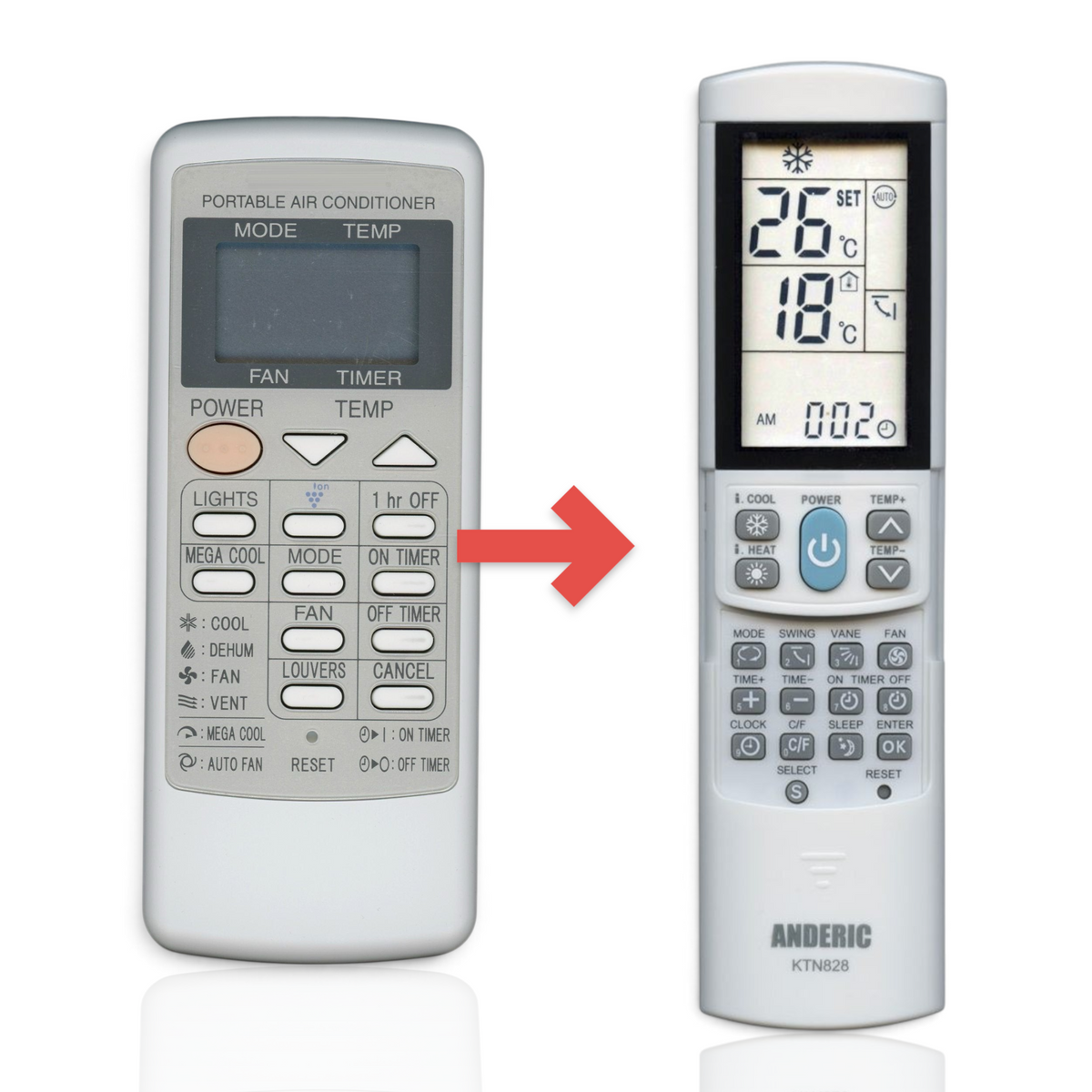 Sharp CRMCA663JBEZ Air Conditioner Remote Control