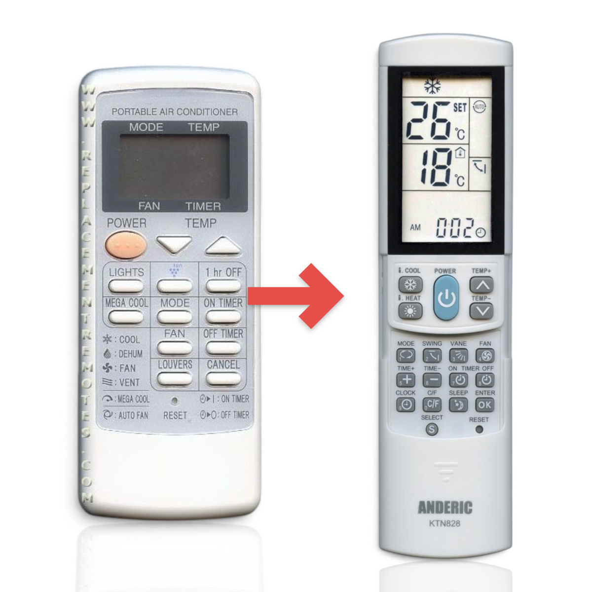 Sharp CRMCA705JBEZ Air Conditioner Remote Control