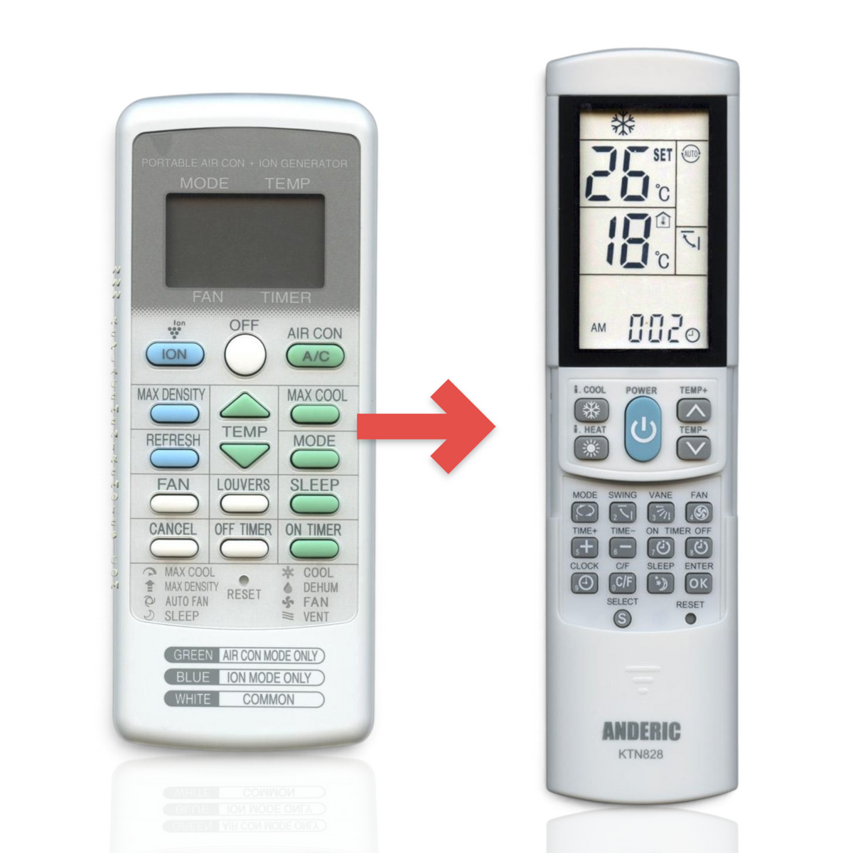 Sharp CRMCA810JBEZ Air Conditioner Remote Control