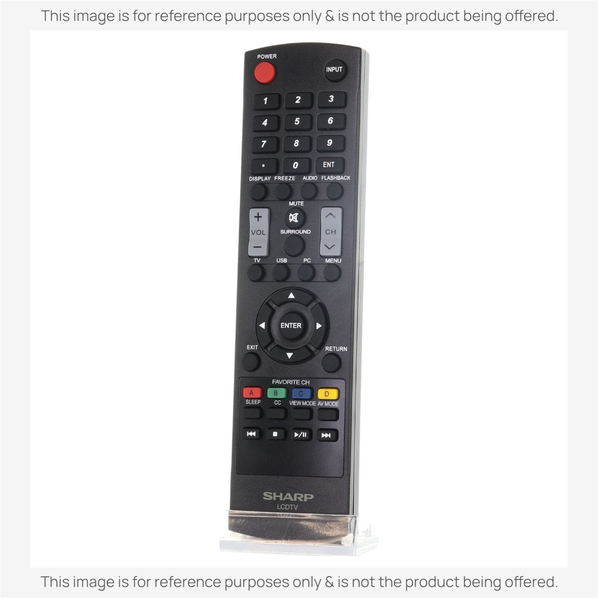 Sharp GJ221 TV Remote Control