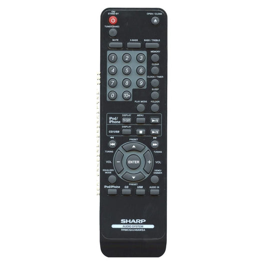 Sharp RRMCGA246AWSA Audio Remote Control