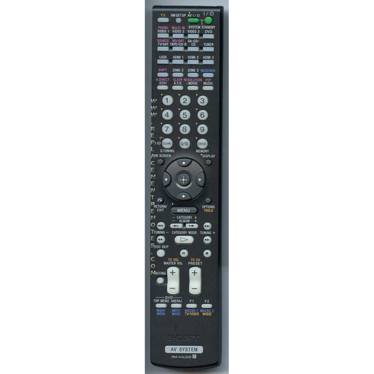 Sony RM-AAL005 Receiver Remote Control - RMAAL005