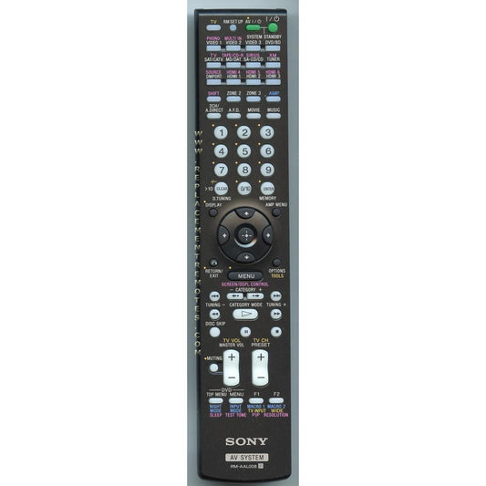 Sony RM-AAL008 Receiver Remote Control - RMAAL008