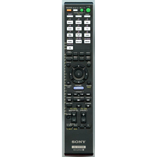 Sony RM-AAP023 Home Theater Remote Control - RMAAP023