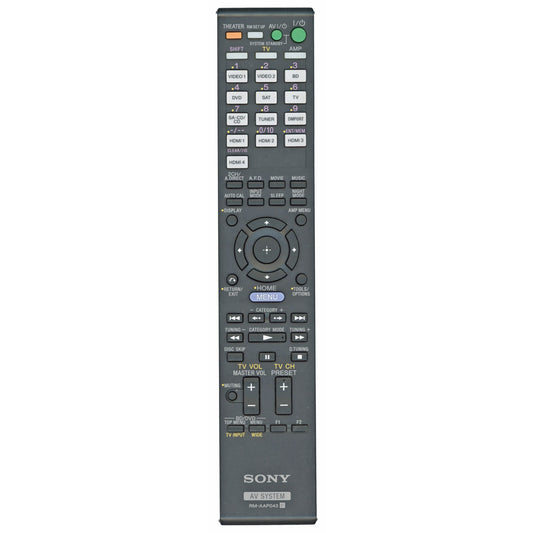 Sony RM-AAP043 Receiver Remote Control - RMAAP043
