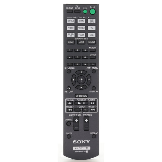 Sony RM-AAU135 AV Receiver Remote Control - 149017111 - RMAAU135