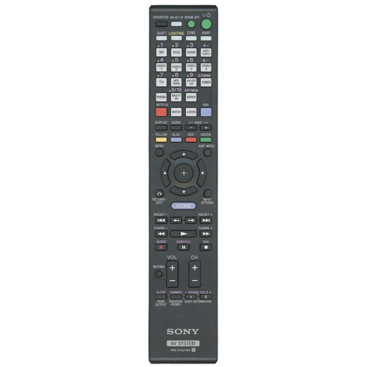 Sony RM-AAU154 Receiver Remote Control - RMAAU154