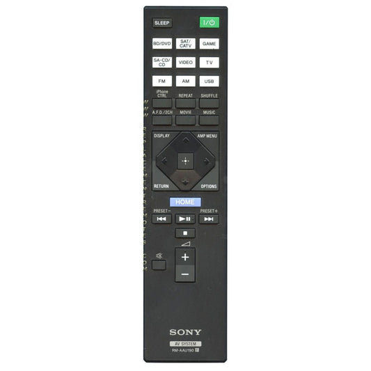 Sony RM-AAU190 Receiver Remote Control - RMAAU190
