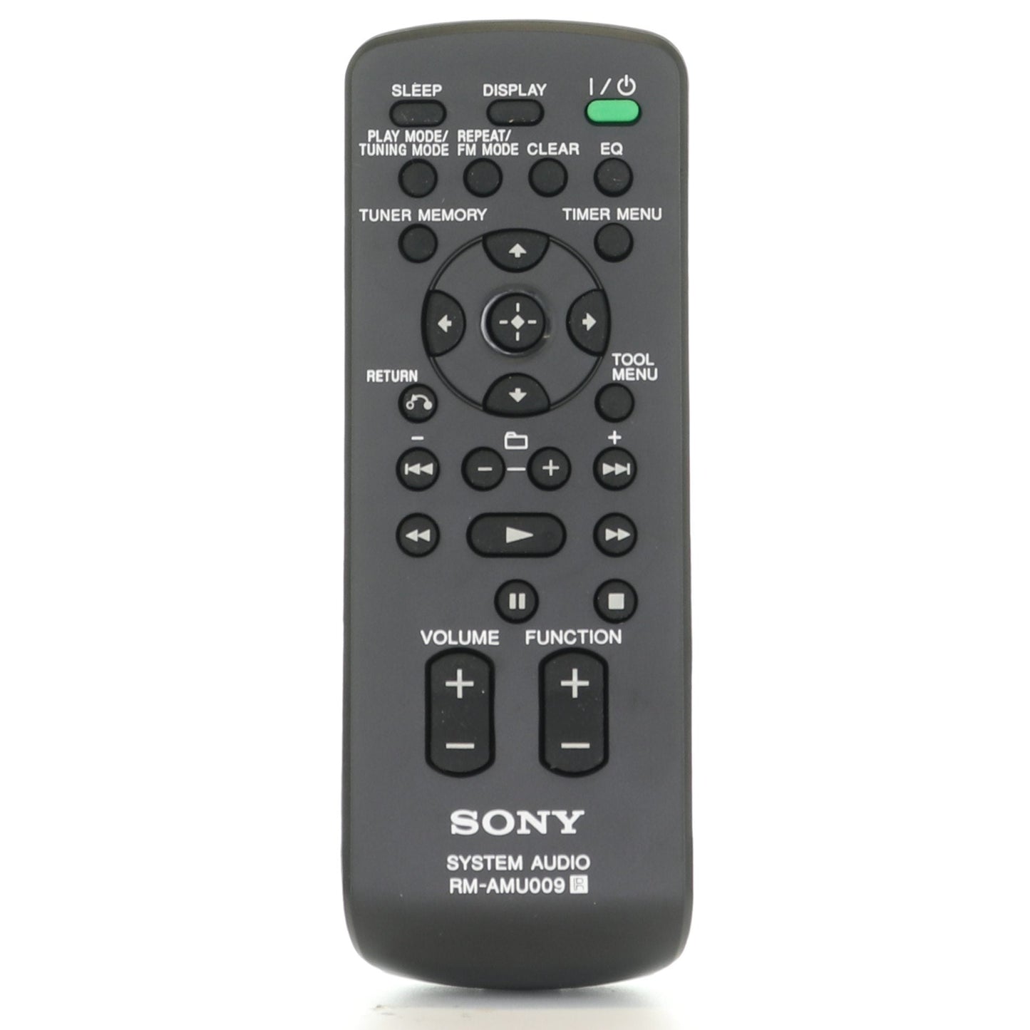 Sony RM-AMU009 Micro HiFi Component System Audio Remote Control - A1438479A - RMAMU009