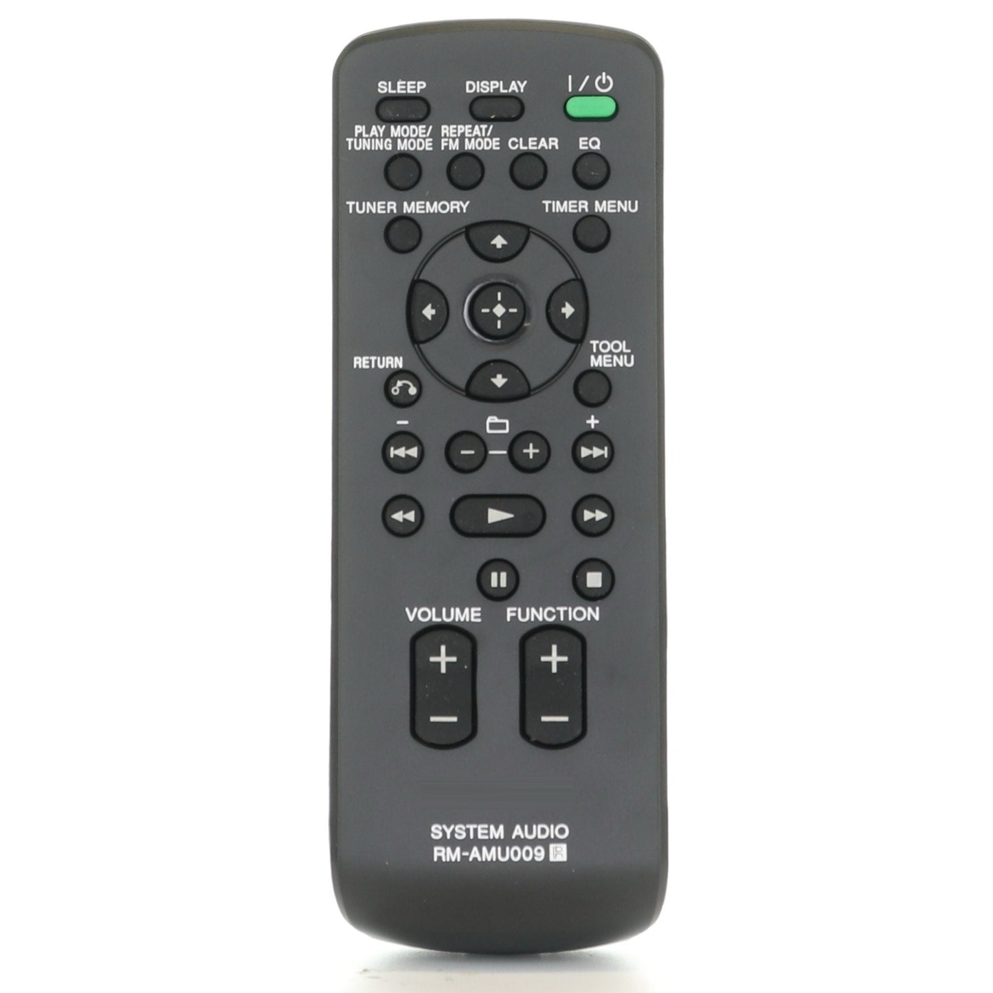Sony RM-AMU009 Micro HiFi Component System Audio Remote Control - A1438479A - RMAMU009
