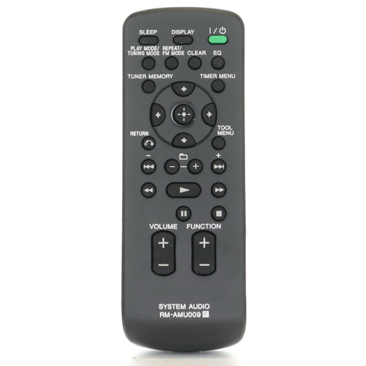 Sony RM-AMU009 Micro HiFi Component System Audio Remote Control - A1438479A - RMAMU009