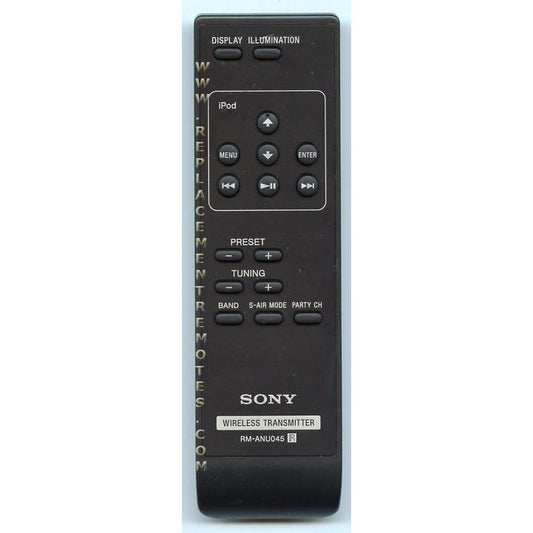 Sony RM-ANU045 Audio Remote Control - RMANU045
