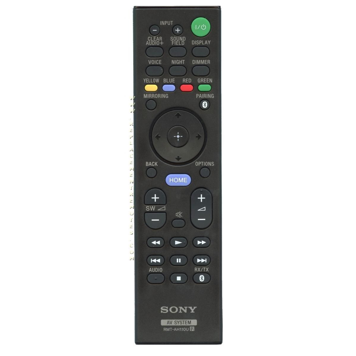 Sony RMT-AH110U Sound Bar Remote Control - RMTAH110U
