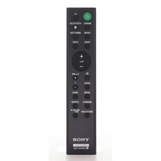 Sony RMT-AH500U Sound Bar Remote Control - RMTAH500U | 1-493-544-11