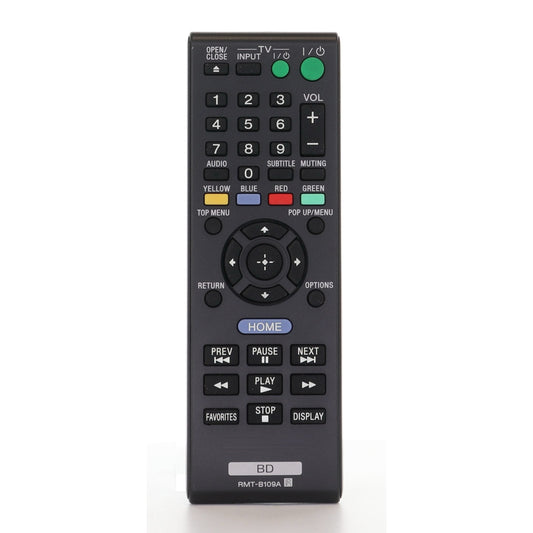 Sony RMT-B109A Blu-ray Disc Remote Control | A1845316A - 1-489-399-11