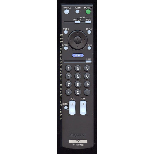 Sony RM-YD021 TV Remote Control - RMYD021