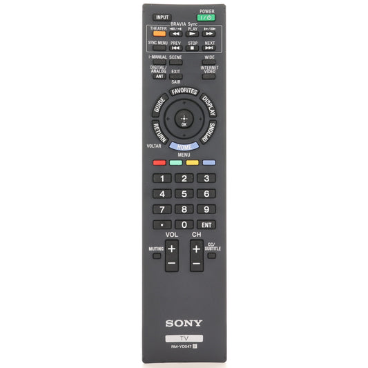 Sony RM-YD047 TV Remote Control - RMYD047