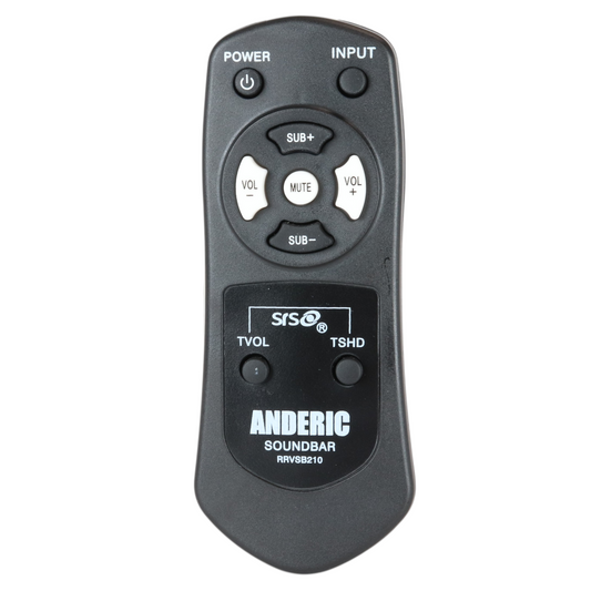 Anderic RRVSB210 Replacement Sound Bar Remote Control for Vizio VSB201, VSB210, VSB211, VSB200, VSB207, VSB205, VSB202, VR8S, and Others