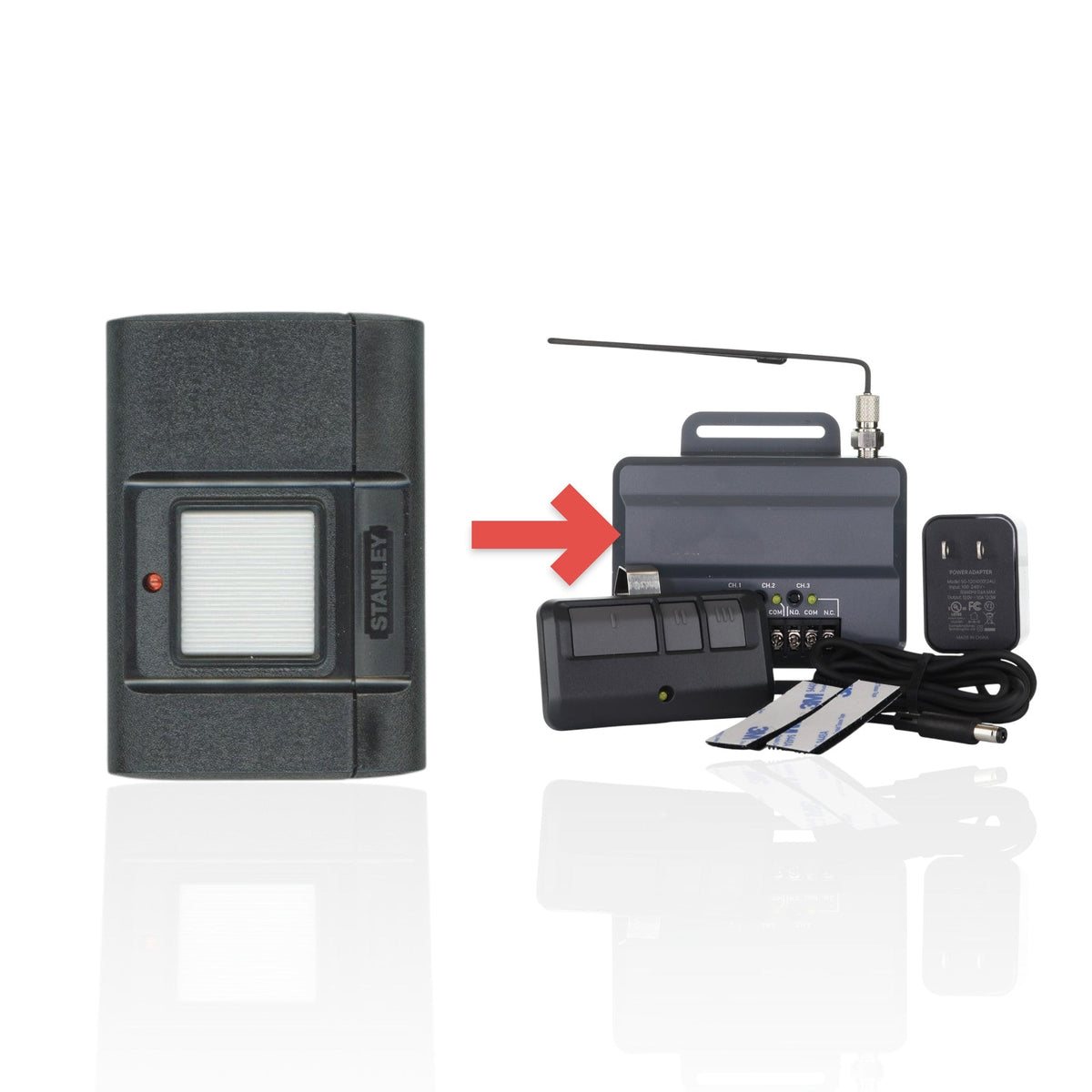 Stanley Model 1050 Remote 310mhz Garage Door Opener Remote Control