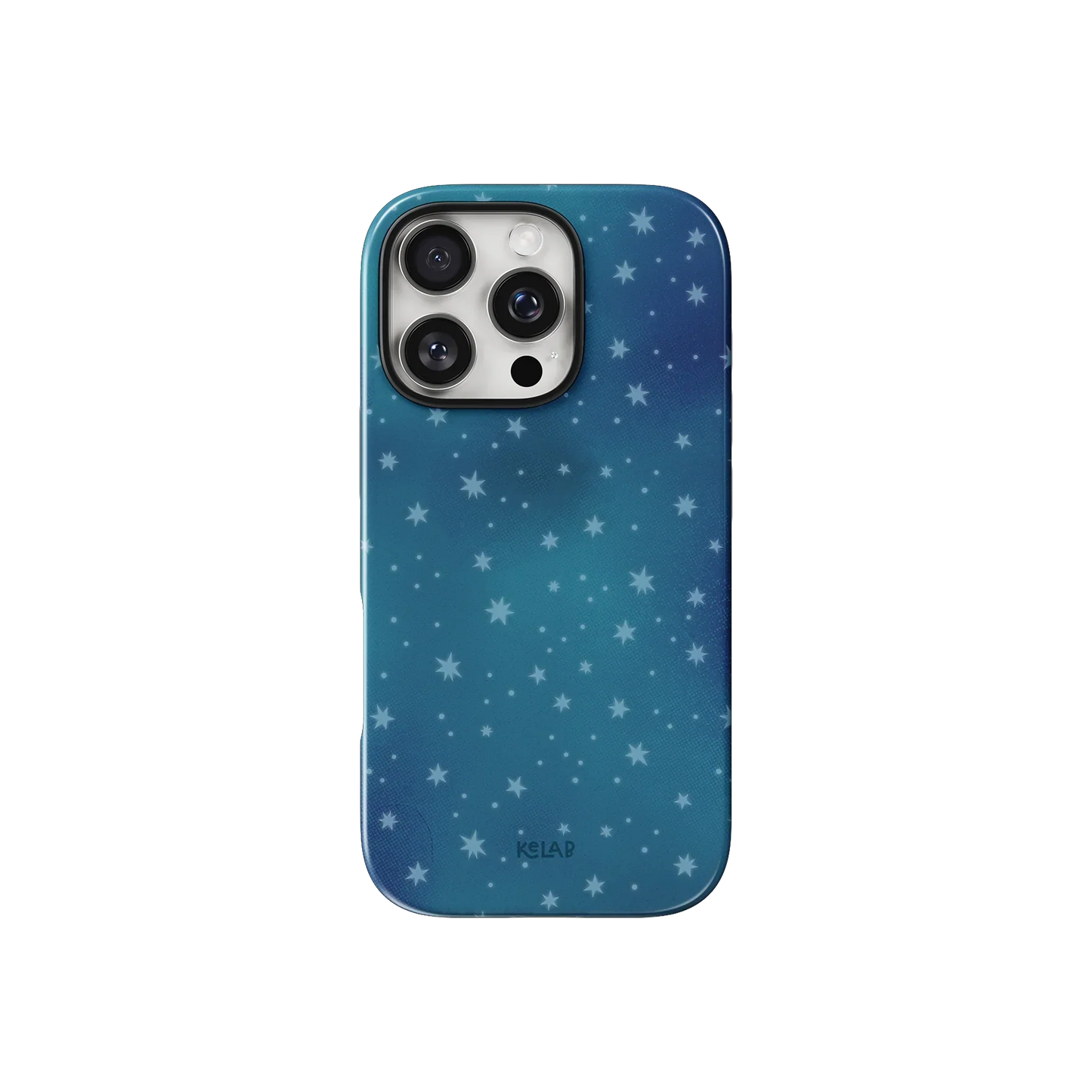 Moon Mist | Starry Midnight Blue Phone Case