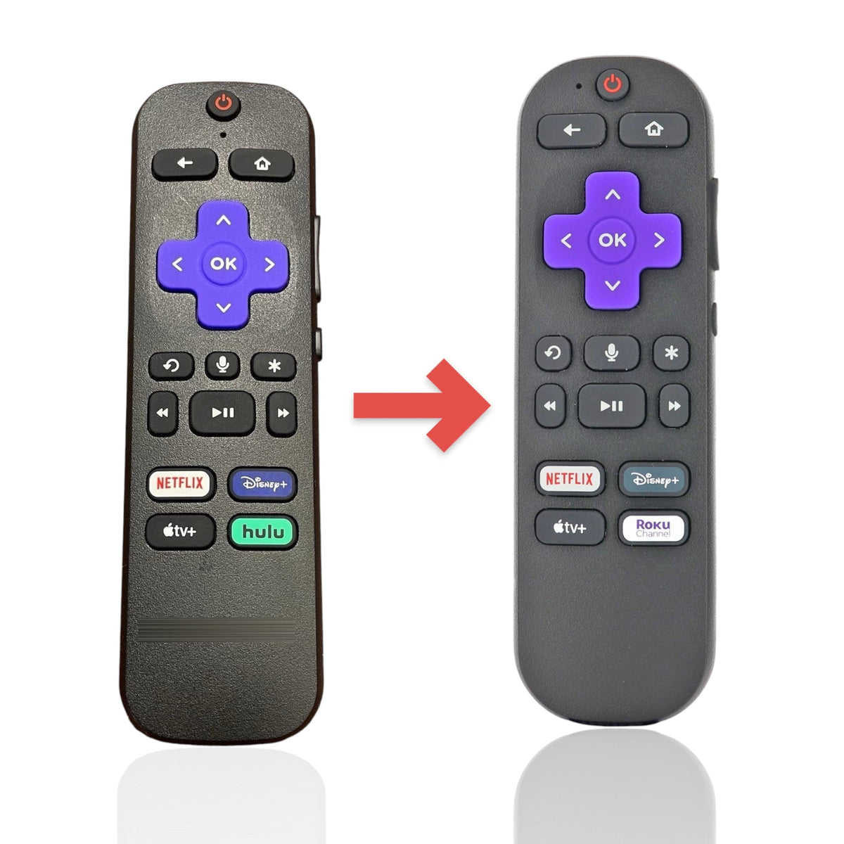 TCL RCEL5 FOR ROKU with Voice TV Remote Control - RC-EL5, 21001-000011