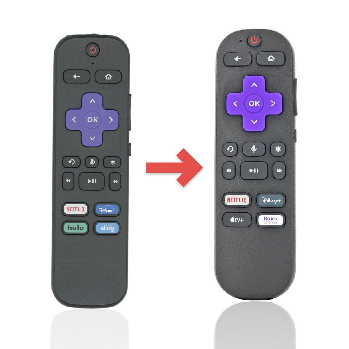 TCL RCEL5 Voice Roku TV Remote Control - 06-WFZNYY-HRC580