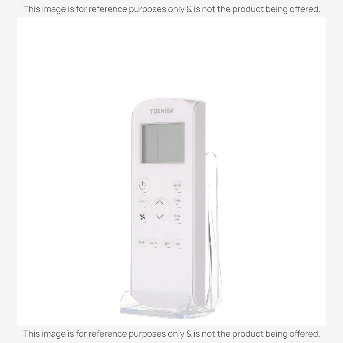 Toshiba RG57H4(B)/BGEFU1 Air Conditioner Remote Control - 17317000A52746