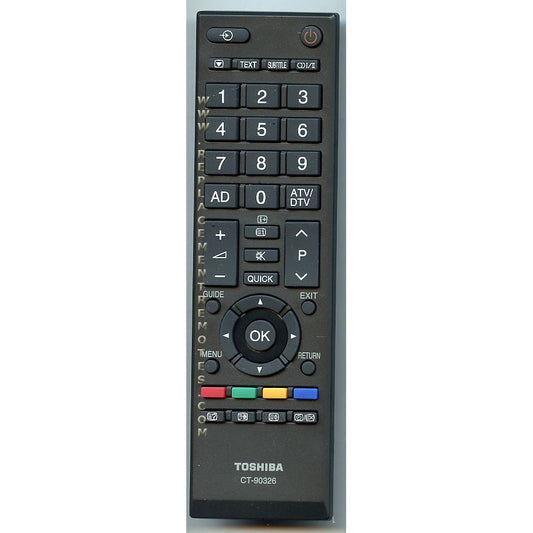 Toshiba CT90326 TV Remote Control