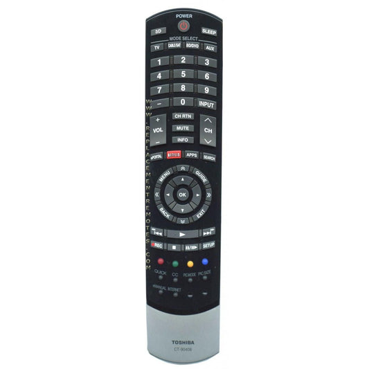 Toshiba CT90408 TV Remote Control