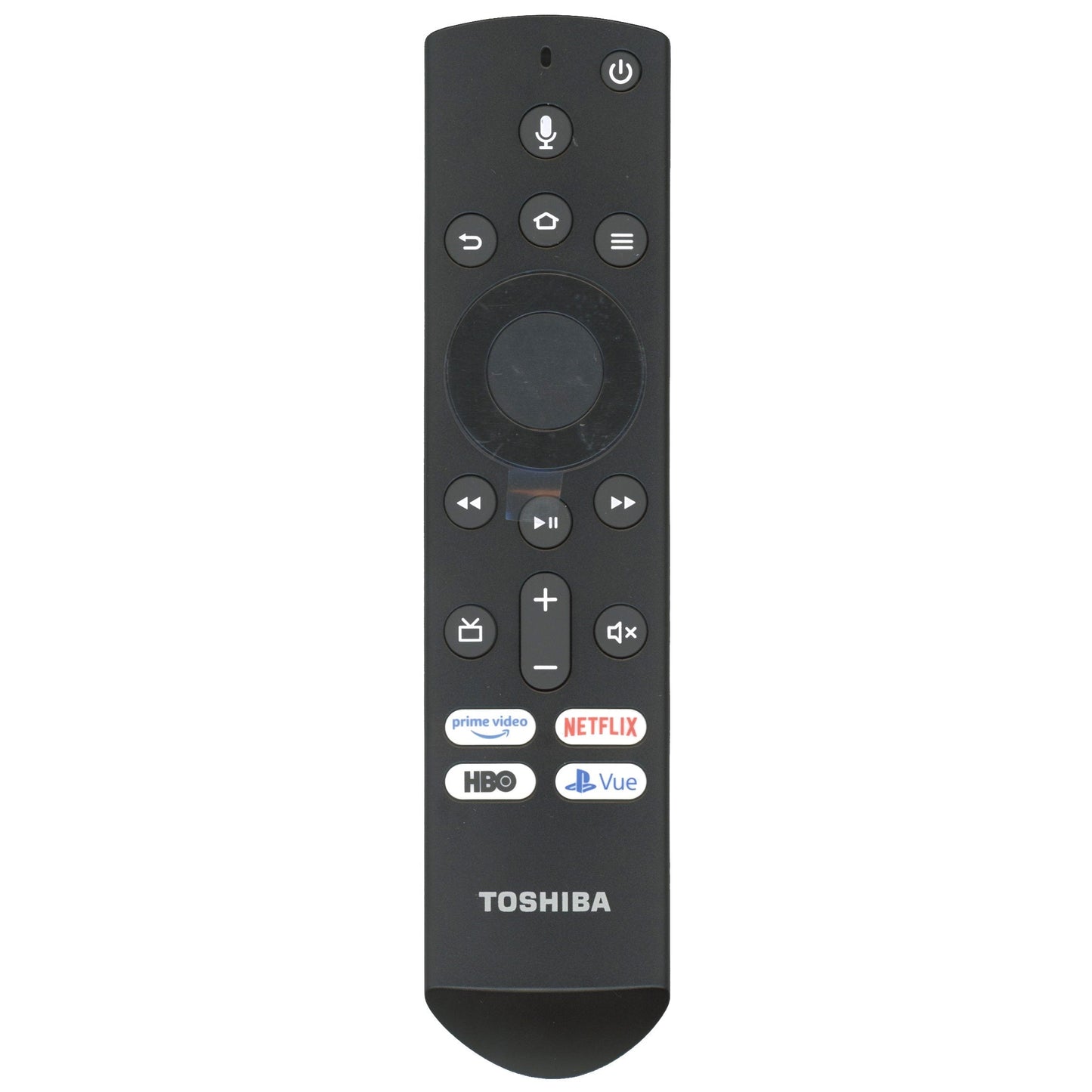 Toshiba CT-RC1US-19 Fire Edition TV Remote Control | Insignia | Voice | Prime Video | Netflix | HBO | VUE - CTRC1US19 | 1T86000001I