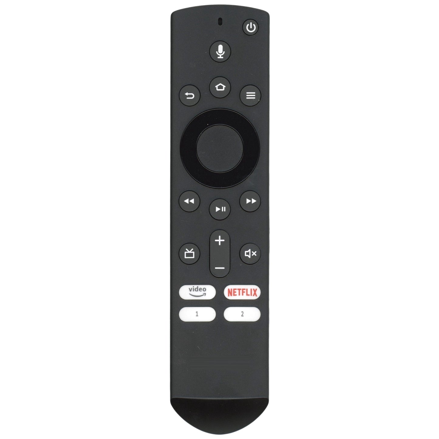 Toshiba / Insignia CT-RC1US-19 V1 FIRE 2017 TV Remote Control | Voice | Prime Video | Netflix | Fav 1 | Fav 2 - CTRC1US19V1