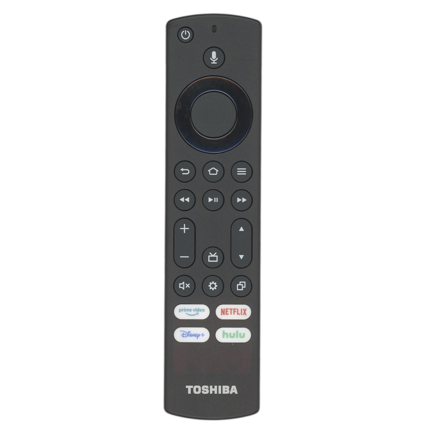 Toshiba CTRC1US21 Rev E Fire TV Remote Control | Voice | Prime Video | Netflix | Disney+ | Hulu - CTRC1US21-RevE