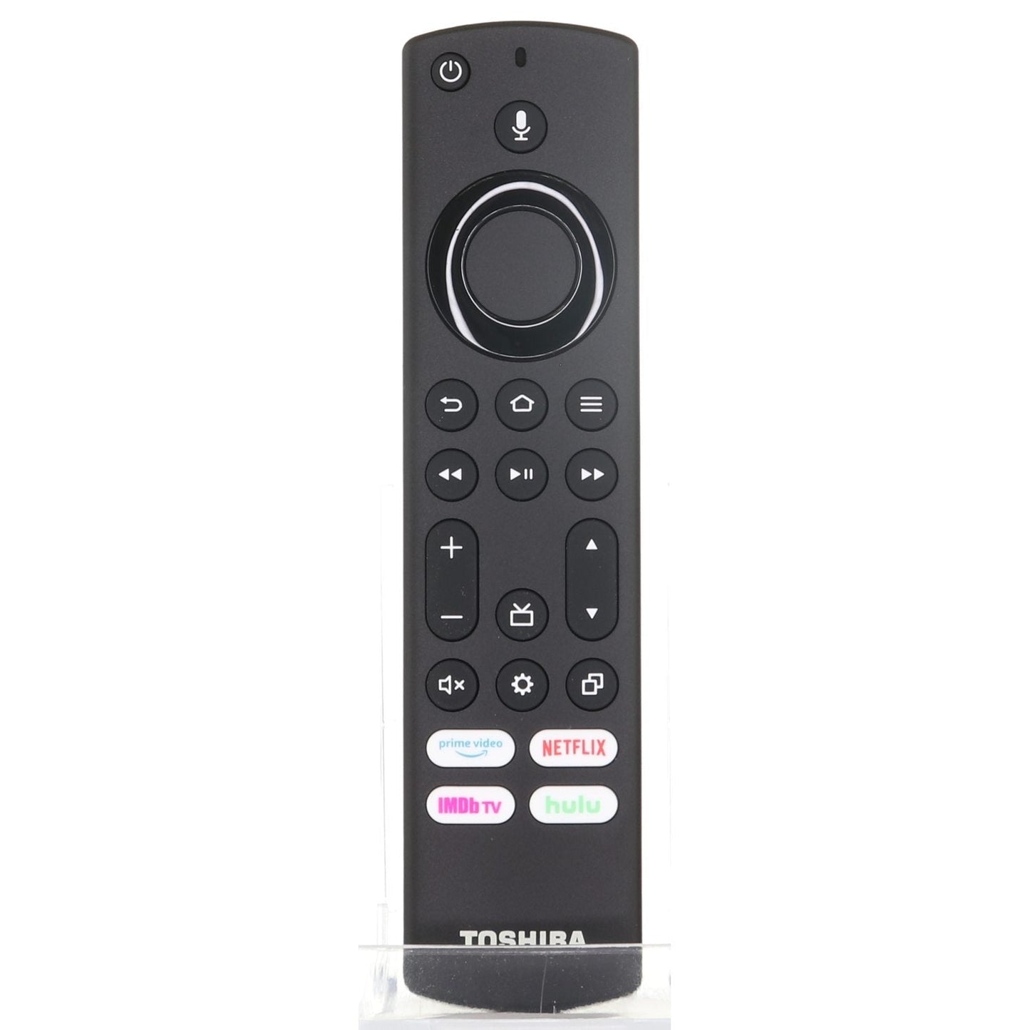 Toshiba CTRC1US21-RevB 2021 Voice Fire TV Remote Control | Voice | Prime Video | Netflix | IMDB tv | Hulu - CTRC1US21-RevB