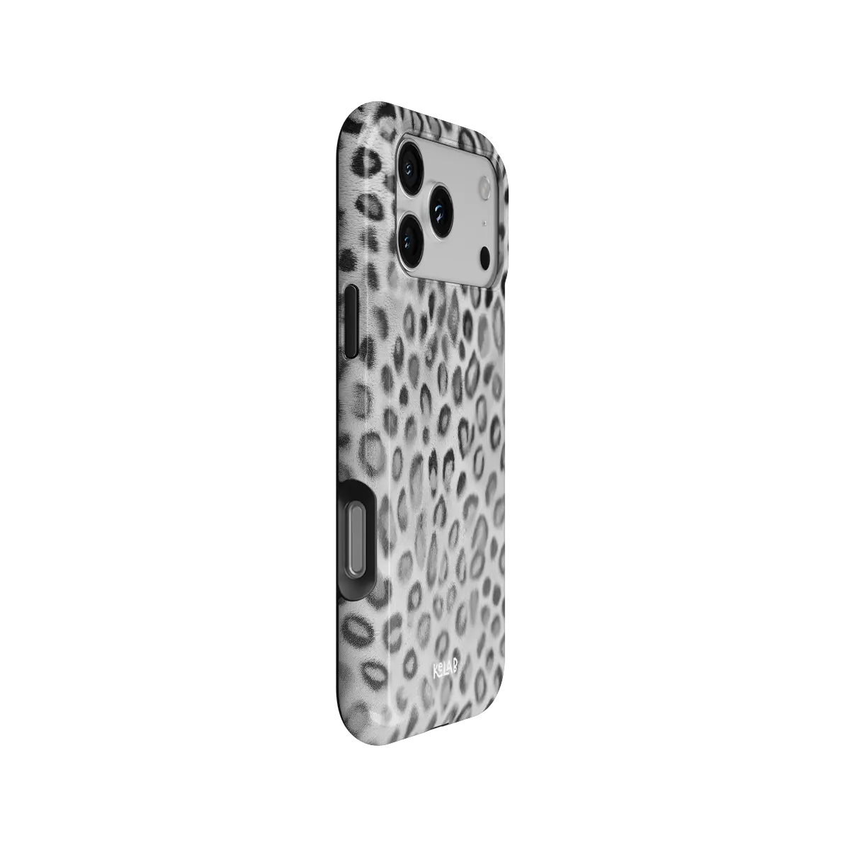 Platinum Predator | Silver Cheetah Print Phone Case