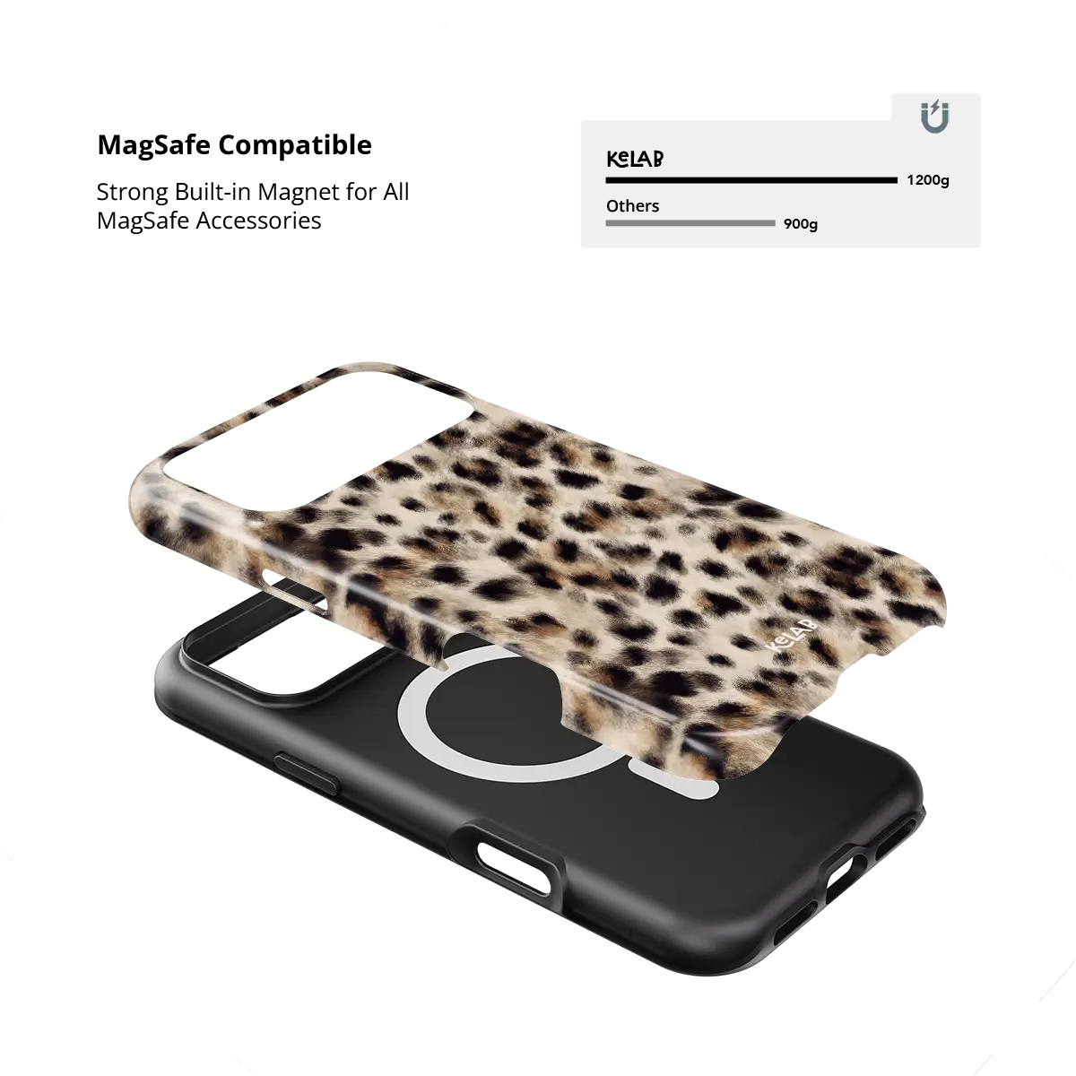 Arctic Aristocrat | Cheetah Print Phone Case
