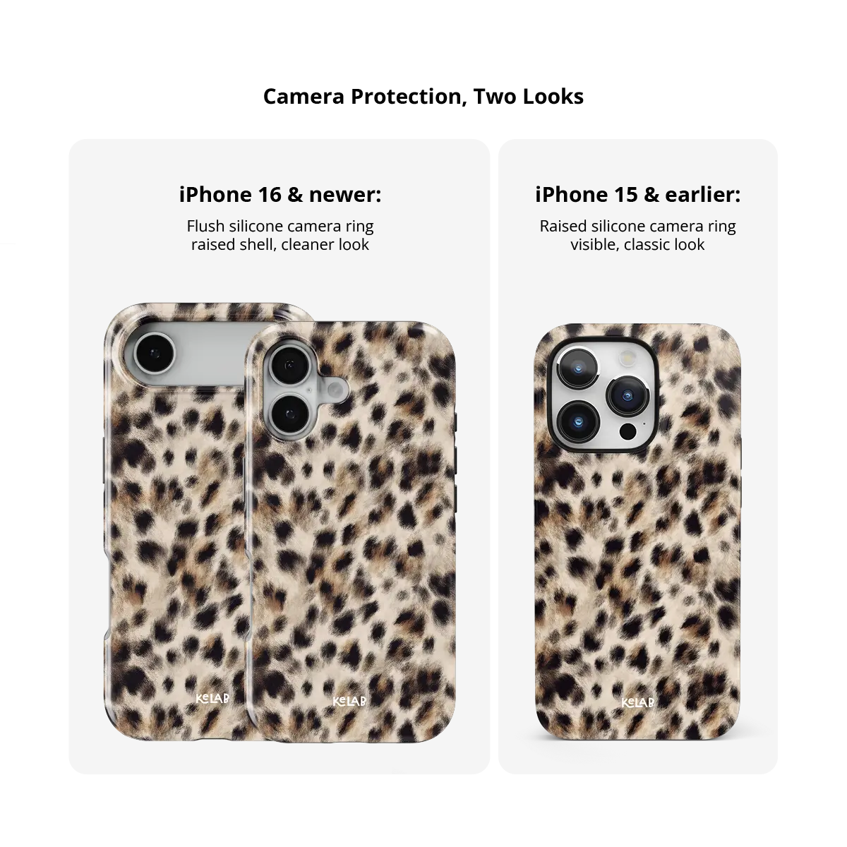 Arctic Aristocrat | Cheetah Print Phone Case