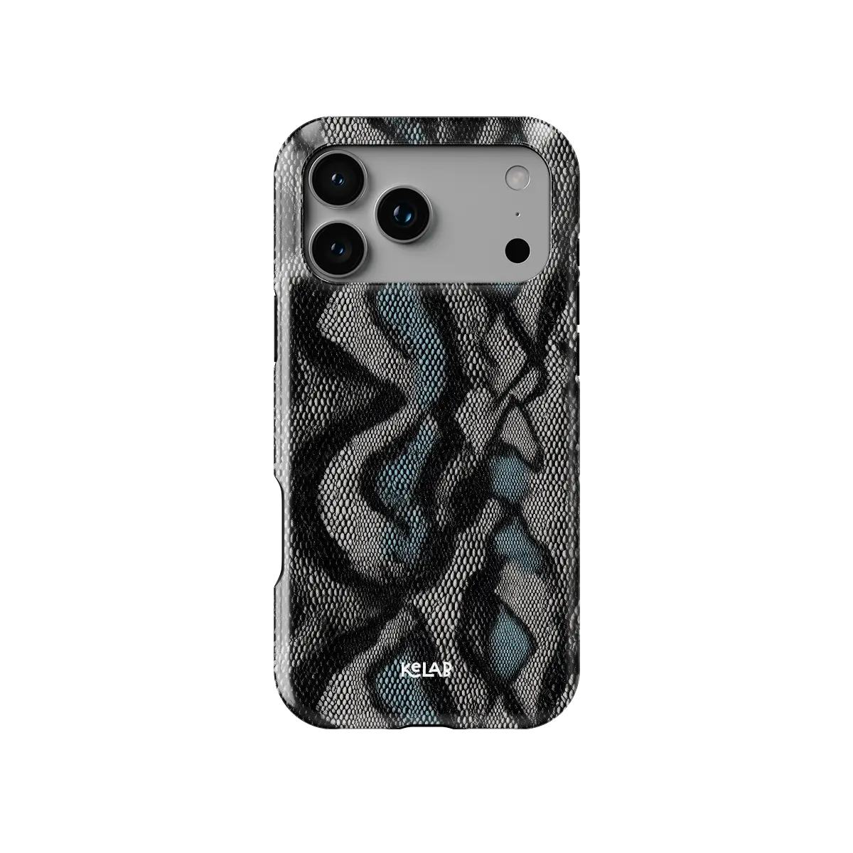Viper Mesh | Teal Snakeskin Phone Case