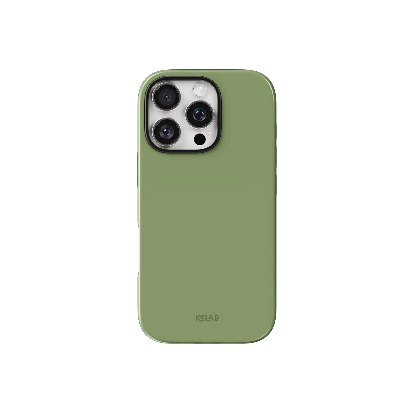 Matcha Bark | Solid Green Phone Case