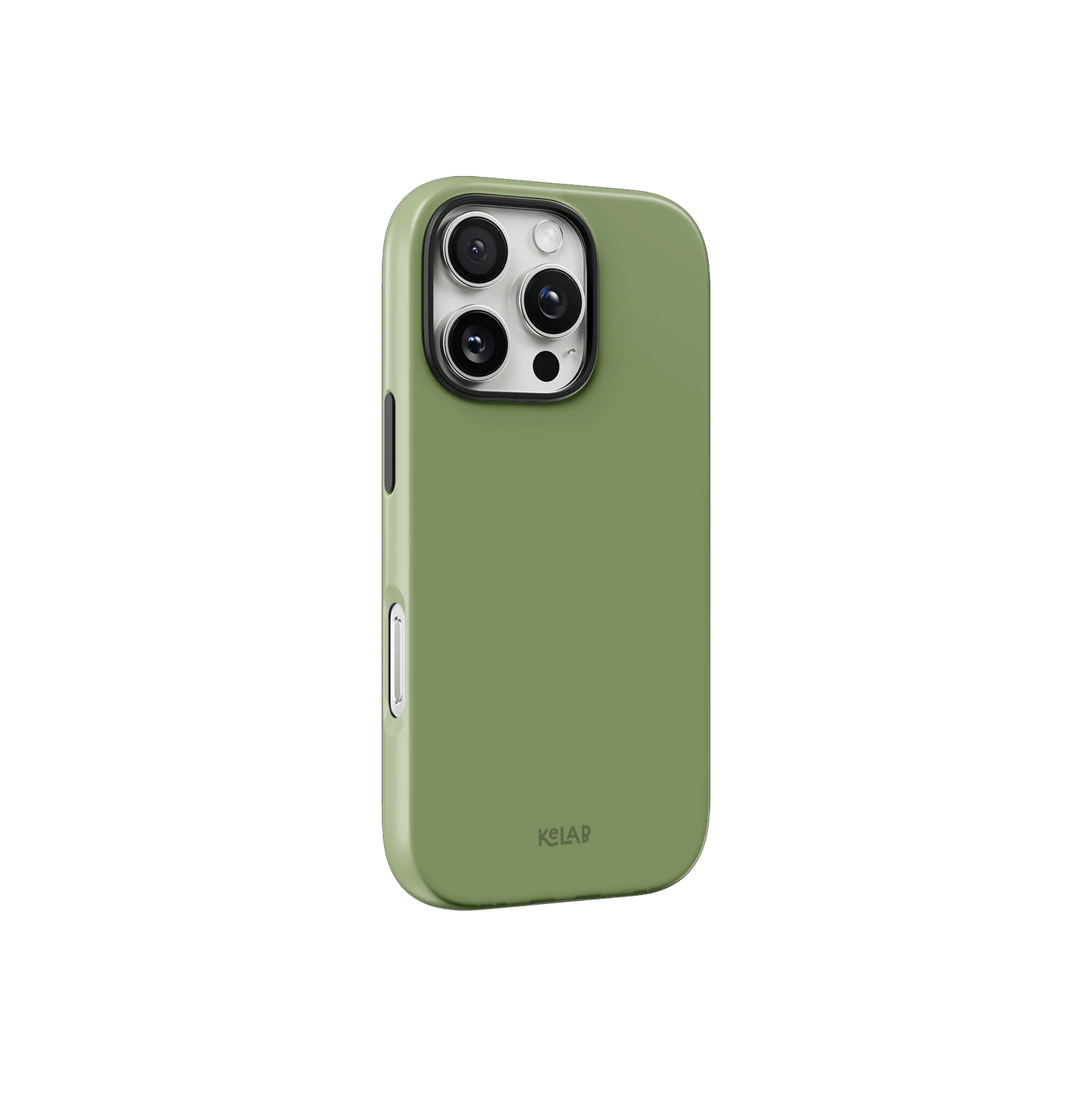 Matcha Bark | Solid Green Phone Case
