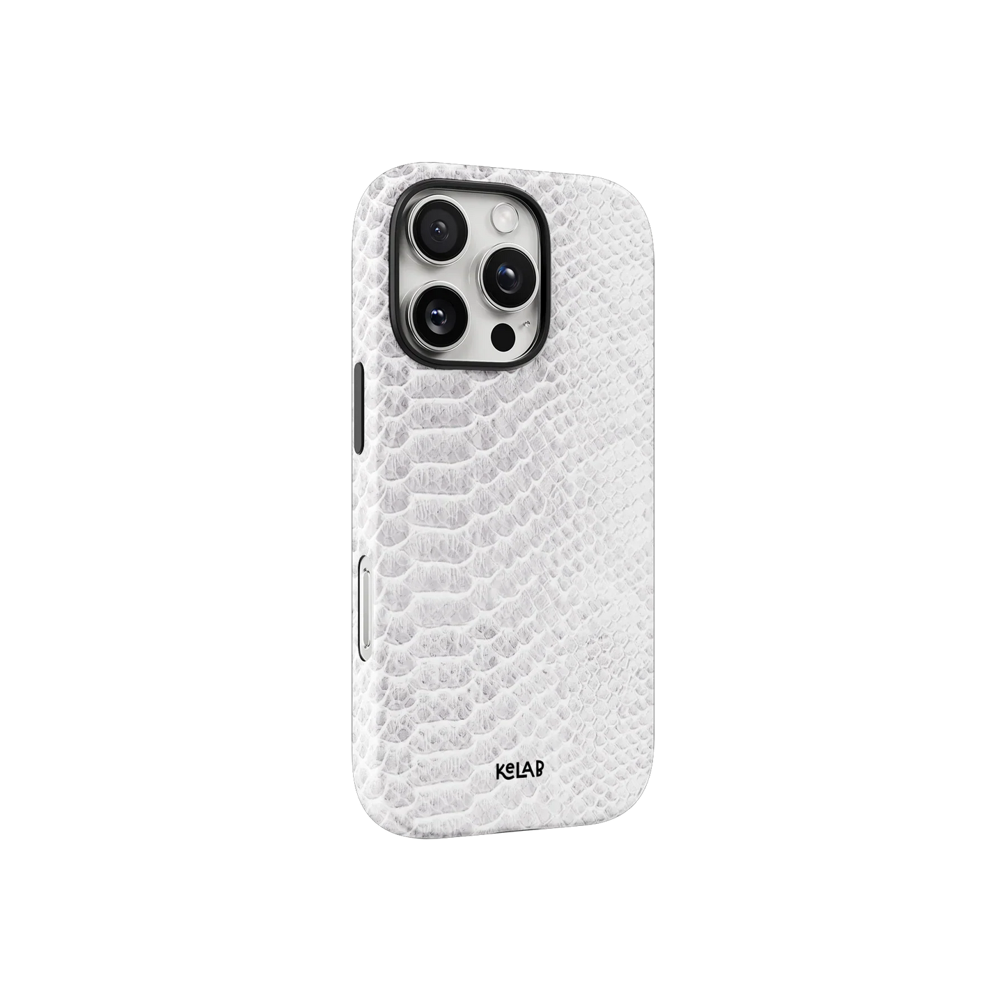 White Venom | Snake Skin Print Phone Case