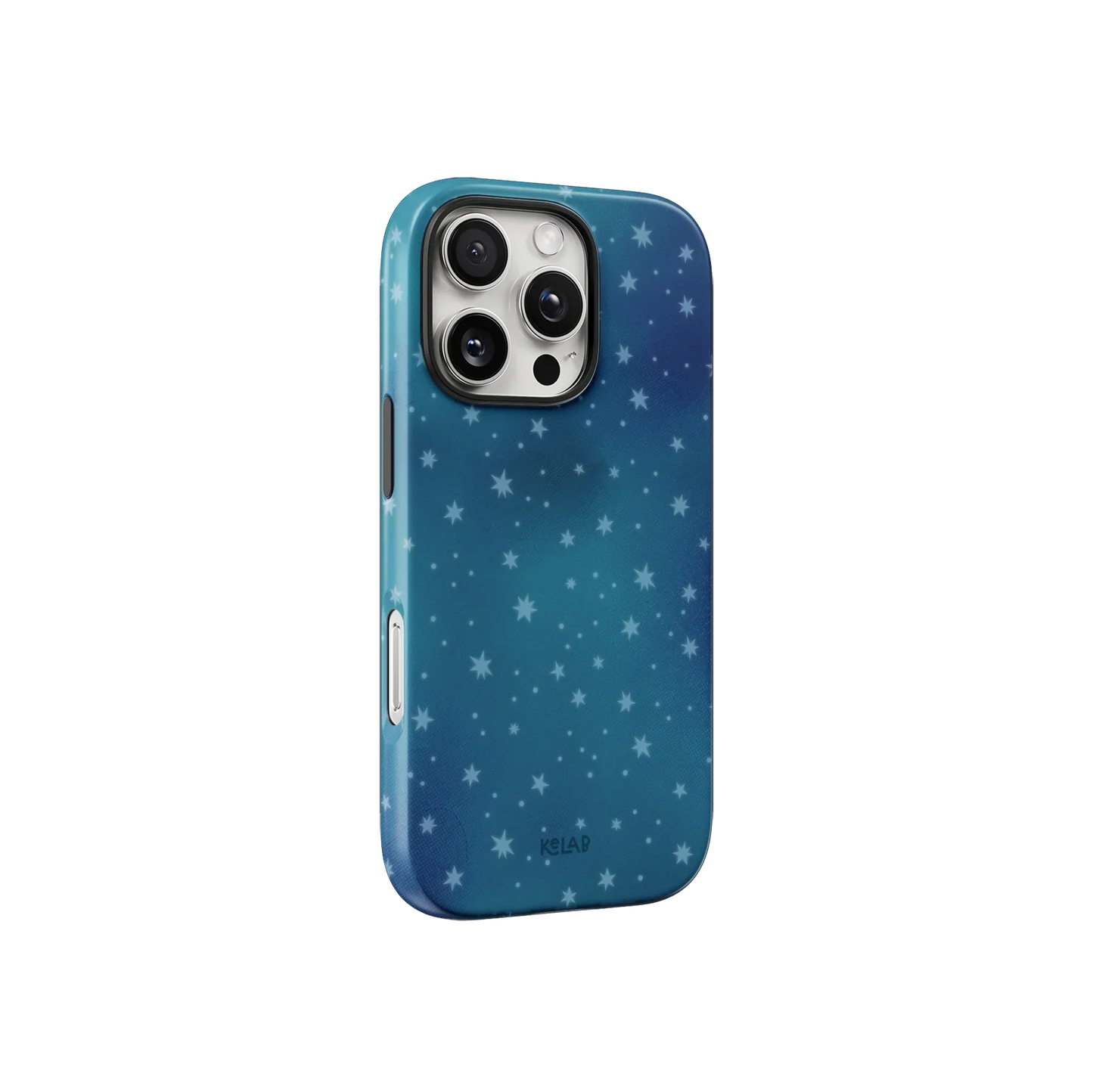 Moon Mist | Starry Midnight Blue Phone Case